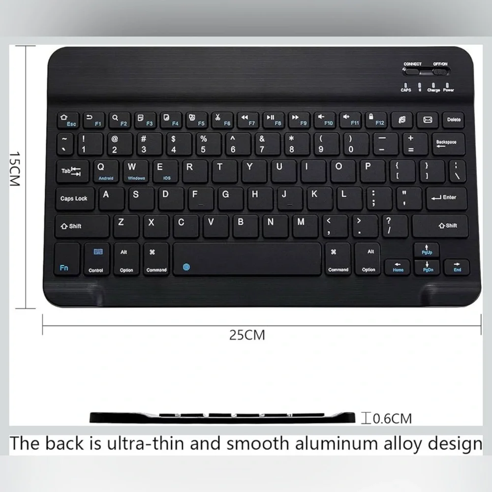 Emotek Wireless Pink x White Bluetooth Keyboard